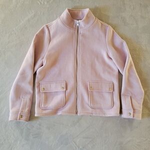 Joie Pink Wool Blend Bomber Utility Jacket Women's Medium Coat
